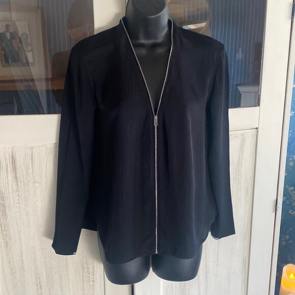 Rag & Bone full-zipper blouse - Picture 1 of 6